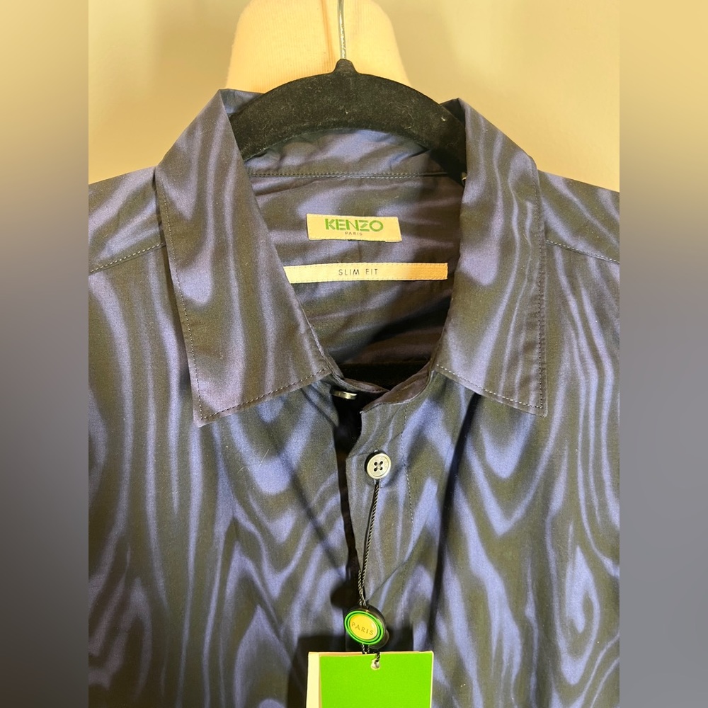NWT Kenzo Urban Slim Fit Shirt - Picture 4 of 12